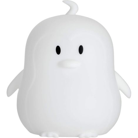 Veilleuse pingouin silicone 3D multicolore changeant, lampe LED décorative énergie A+ (1/5)