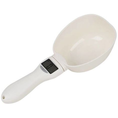 Measuring Spoon for Cat and Dog Food, 98 Inch, White, 1 Piece, Measuring Spoon for Pets (Cats and Dogs). (1/5)