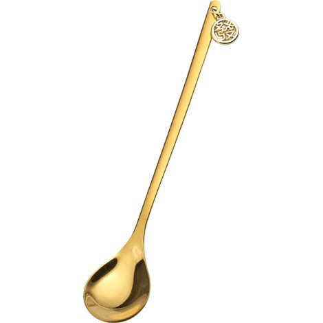 Cuillère À Dessert - Acier Inoxydable - Pour Fêtes De Fin D'Année Et Noël - Usage Table - Lot De 1 (1/2)