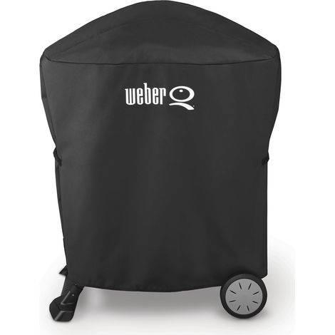 Weber Q Copertura per barbecue, resistente alle intemperie, nera