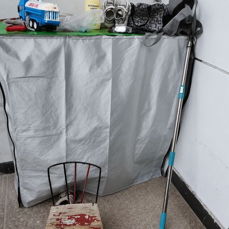 Housse de protection imperméable en tissu Oxford gris argenté enduit gris réf 5469 1 kg – Livraison gratuite