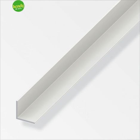 Profilo angolare Alfer Aluminium pvc bianco 40x40mm lungh. 2m
