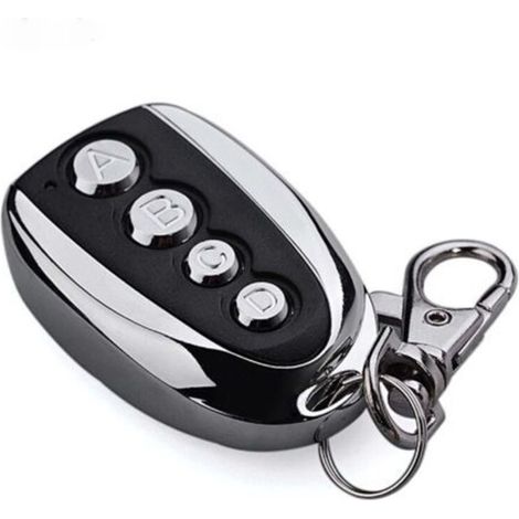 Télécommande universelle de porte de garage 433 Clone 4 clés Code auto Duplicateur de télécommande de porte de garage-