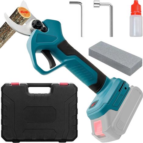 Sécateur électrique sans fil 45 mm pour 18 V – Sécateur avec affichage LCD, moteur sans balais, scie à élaguer électrique pour branches, arbustes et troncs (sans batterie) (1/5)