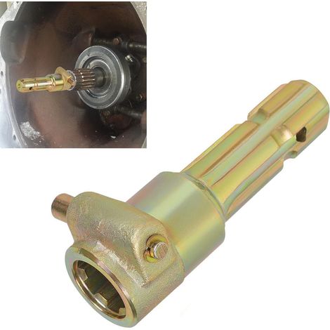 Adaptateur Prise De Force Extension Arbre Femelle Universel pour Tracteur Kit Réparation Compatible avec Modèles Agricoles (1/5)