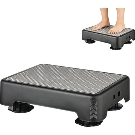 Marchepied antidérapant, pour Enfants Adultes et Personnes Âgées avec Plateforme antidérapante et Pieds antidérapants, Idéal pour extérieur, Douche, Baignoire, Voiture (1/5)