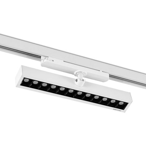 LED Track Lighting 3-Phase 'Millay' made of Aluminium for Office & Workroom