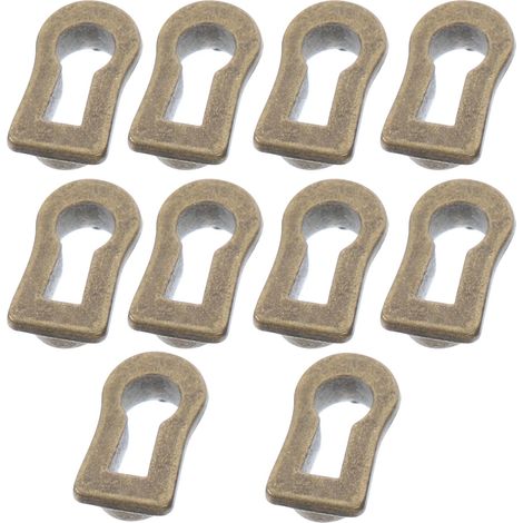 WOONEKY Lot de 10 cache-serrures antiques, quincaillerie pour (1/5)