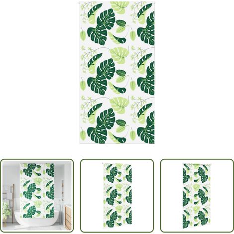 vidaXL Store de salle de bain - Store enrouleur de douche 130x240 cm largeur du tissu 126 cm (1/5)