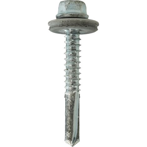 Reidl Bi-Metall-Bohrschrauben 5,5 x 118 A2/Kohlenstoffstahlspitze blank, Bohrleistung 12 mm (1/2)