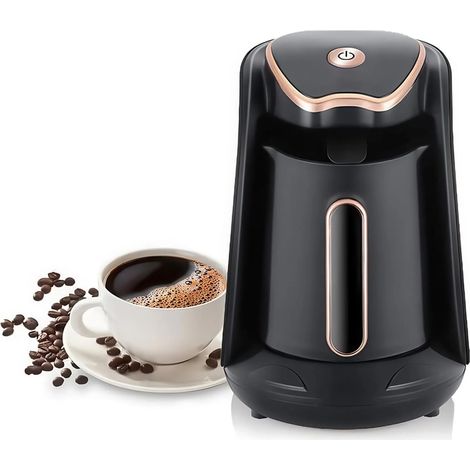 Cafetera eléctrica de 600 vatios, con capacidad para 1-4 tazas, portátil, a prueba de derrames y con sistema anti-secado, para uso doméstico. (1/5)
