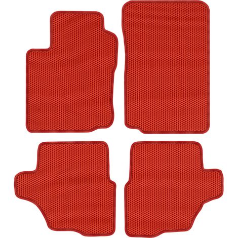 Tappetini dedicati per Suzuki Grand Vitara 3D dal 1999 al 2005 - EVA A NIDO D'APE ROSSO (1/5)