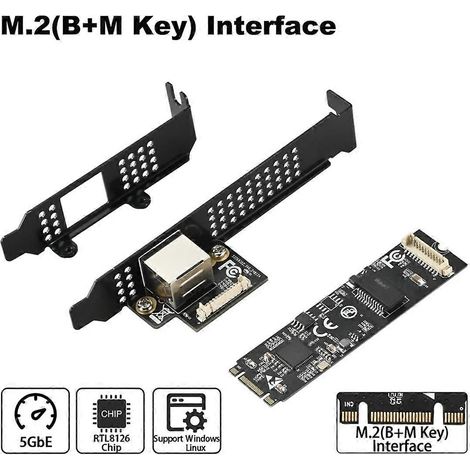 M.2-zu-5G-Netzwerkkarte mit Realtek-Chip für E-Sport-Spiele (1/5)