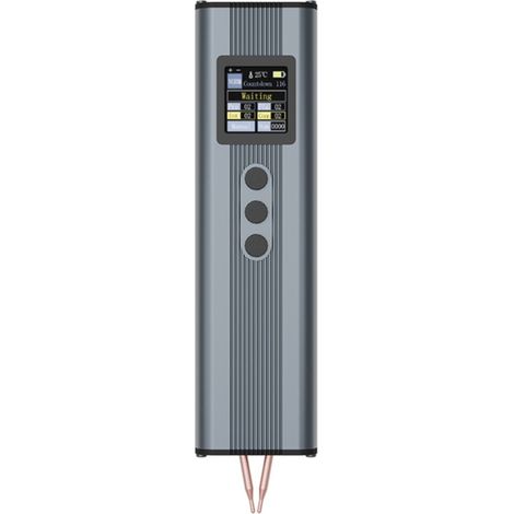 Machine à souder par points portable avec batterie au lithium 2200 mAh (gris) (1/5)