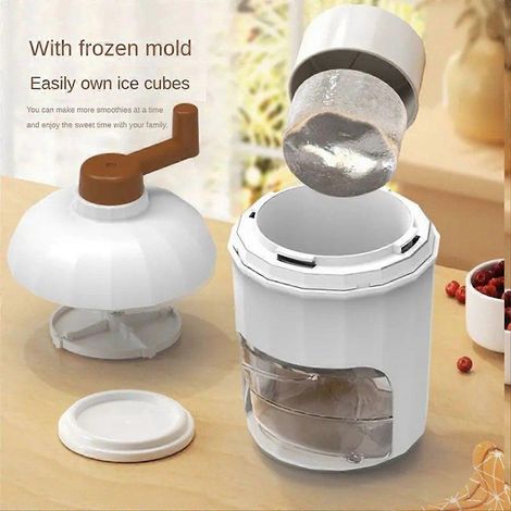 Ice Crusher Manual Rotary Ice Crusher Small Manual Shaving (1/5)