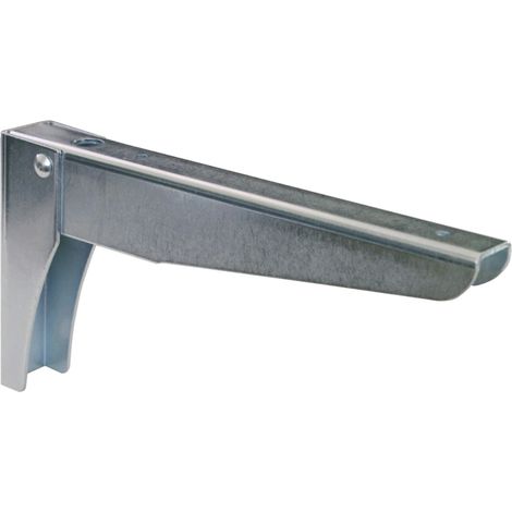 reggimensola ribaltabile - 100 x 400 mm. - zincato bianco