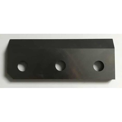 Couteau broyeur de végétaux 105mm x 40mm – Fixation 3 trous – Compatible modèles PUGIO 160, 200, 3P, PUGP160, PU3P - BIO346D