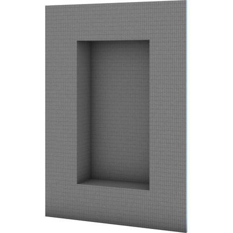 Niche wedi Sanwell 20/40 – Encadrement 10mm – Dimensions 234×434×100mm – Pour espaces intérieurs avec exposition directe à l'eau (1/10)