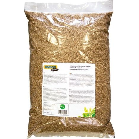 Hozelock – Activateur de compost bio Bokashi 1 kg – Accélère décomposition déchets organiques – Transforme déchets en nutriments pour plantes