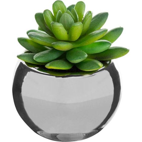 Vaso in ceramica vegetale verde H.15 - Modello h - Atmosphera créateur d'intérieur