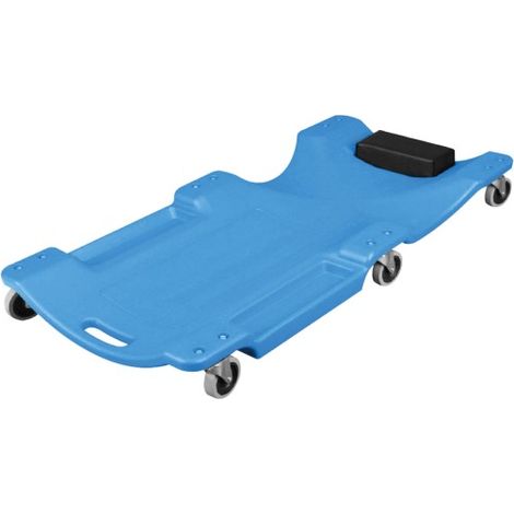 Chariot de visite 1010x130x475mm – 130kg capacité – 6 roulettes pivotantes – Monobloc en plastique pour usage pro – King Tony (1/2)