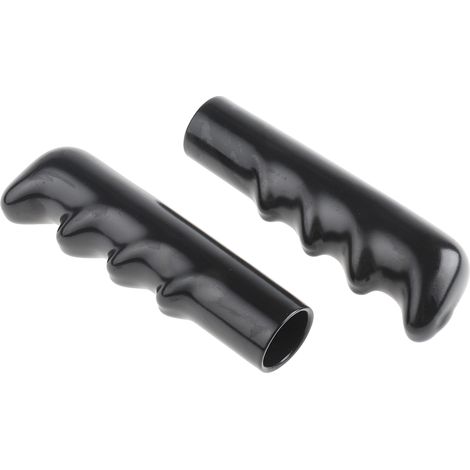 Poignée Noir PVC,longueur 110mm ( Prix pour Paquet de 10 )