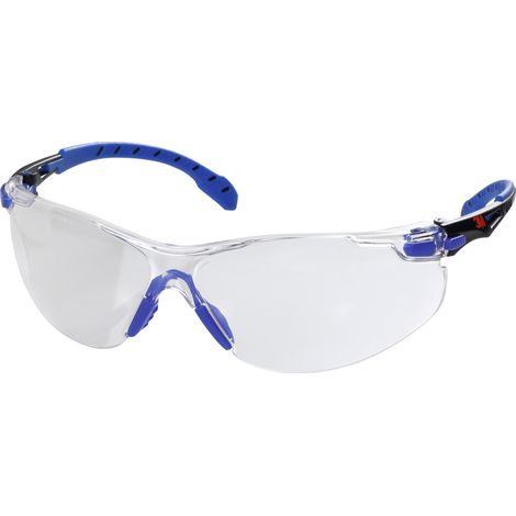 3M S1101SGAFKT Occhiali di protezione antiappannante Blu-nero EN 166 DIN 166 (1/8)