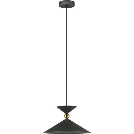 Italux Quelto Moderne Kuppel-Pendel-Deckenleuchte, E27 (1/2)