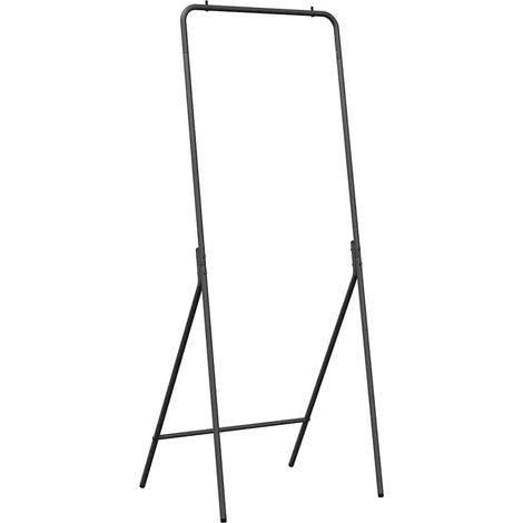 Porte-vêtements Noir 60 x 53 x 155 cm Acier