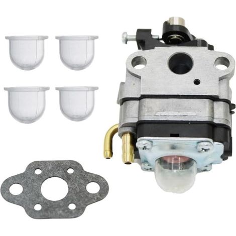 Carburateur pour débroussailleuse 22F T220 22T A021002120 Montage direct avec conduite de carburant pour débroussailleuse coupe-herbe, taille-haie, motoculteur, outil multifonction de jardin, pièces (1/5)