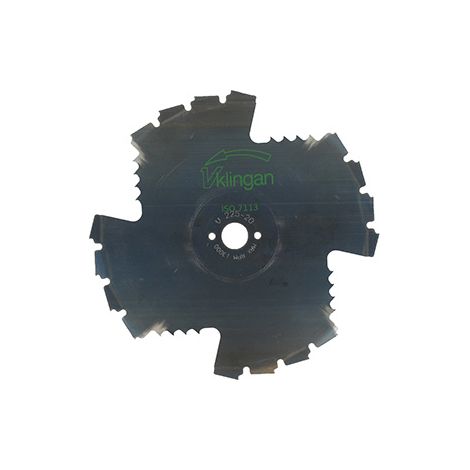 Lame Spéciale V-klingan Adaptable Pour Débroussailleuse - Coupe De 225mm, Alésage: 20mm, épaisseur: 1,6mm. La Lame De Scie De D