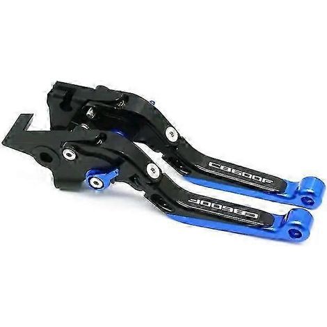 Leviers de frein et d'embrayage pliables, réglables et extensibles pour motos CB600F (2007-2013) (BKBUBKBU) (1/5)