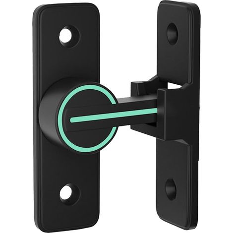 Serrures de sécurité, de porte, Serrures de porte de 90/180 degrés Fermeture de sécurité pour charges , Serrure de renfort Home Defender coulissante anti-effraction (1/5)