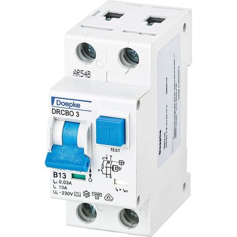 FI-/LS Schalter Doepke DRCBO 3 B06/0,03/1N-A 2-polig