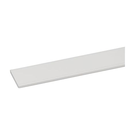 PROFILO PIATTO ARCANSAS - ALLUM BIANCO S.MM 2,0 MM 30 H.CM 100- 5 pezzi