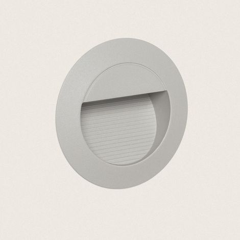 Balise Extérieure LED 1.5W Encastrable Mur Olite IP65  Argenté (1/5)