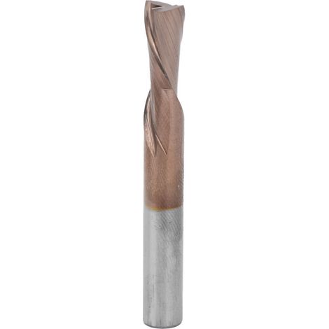 Fraise à rainurer double tranchant durable pour bois, acrylique et PVC - 6x6x12x50mm (1/5)