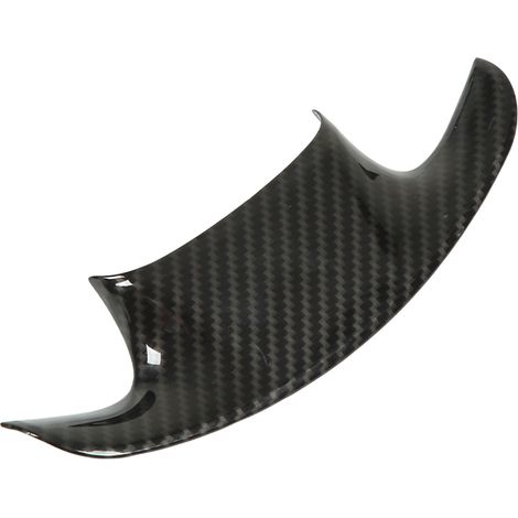Ersatzteil für die untere Basis der inneren Lenkradverkleidung in Carbonfaser-Optik, kompatibel mit Chevrolet Corvette C7 2014-2019 (1/5)