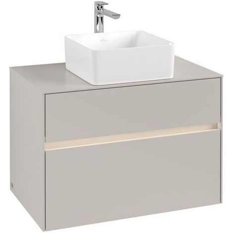 VB WTUS Collaro C037B0 800x548x500mm avec cloche. 2 Ausz. WT m.tig Gris clair