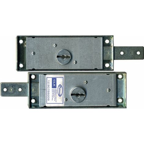 Serratura per Serranda POTENT 1625 Laterale in Coppia Doppia Mandata 155x56mm (1/2)