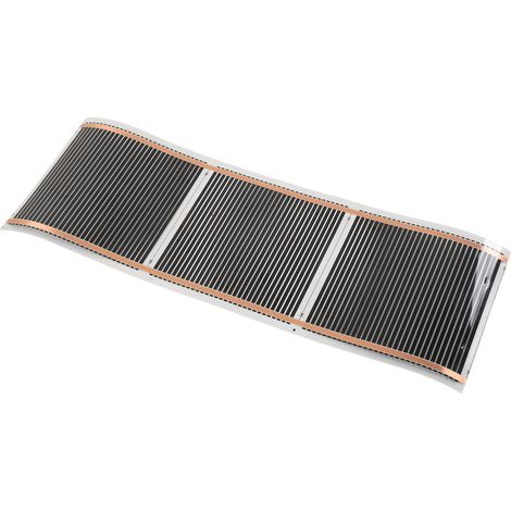 Ultradünne elektrische Heizmatte für Fliesenböden, energiesparendes 220-V-System, 15 x 95 cm (5,9 x 37,4 Zoll), wirtschaftliche Fußbodenheizung für Wohnhäuser (1/5)