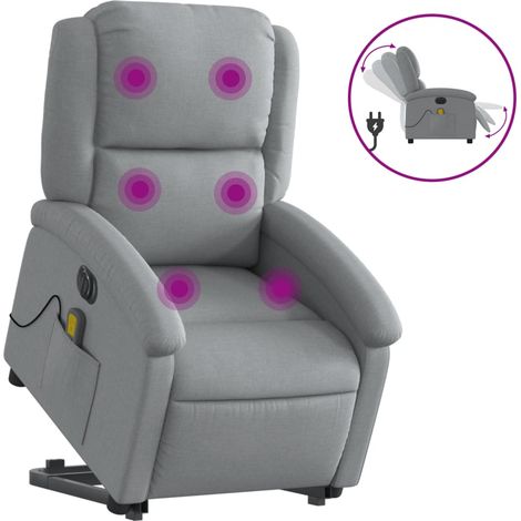 Maison Exclusive - Elektrischer Massagesessel mit Aufstehhilfe He
