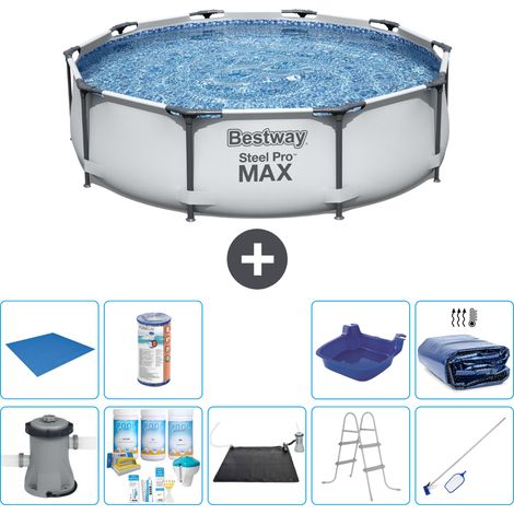 Bestway Piscina Bestway Steel Pro MAX Rotonda - 305x76 cm - 8-pezzi S21677