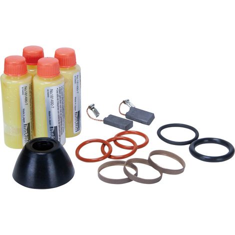 Makita – Kit de maintenance pour perfo-burineur HR5212C et HR5202C – 1 jeu de charbons, joints et graisse – Longévité et performance optimales