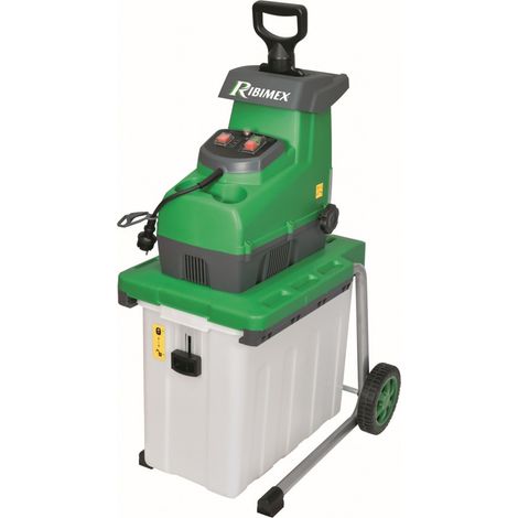 biotrituratore elettrico 2800 w con serbatoio di raccolta - ribimex. (1/4)