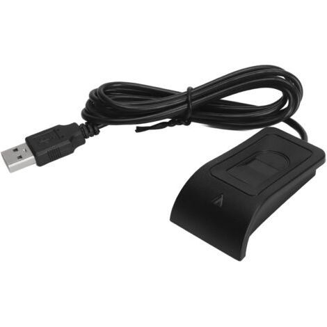Lecteur de clé d'empreinte digitale, Structure compacte, reconnaissance d'étalonnage automatique, lecteur d'empreintes digitales USB pour PC
