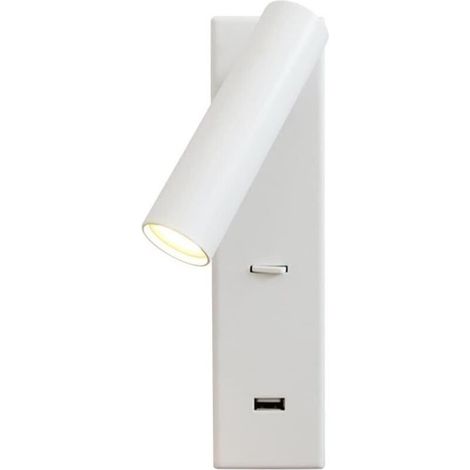 5W rotating LED wall light with switch, modern eye-protecting wall light, suitable for bedrooms, living rooms and hallways. (1/5)