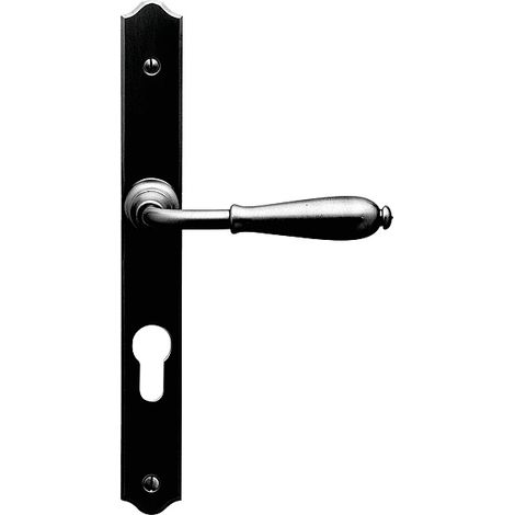 Ensemble de béquille Nevers Bouvet - Carré de 7 mm - EA 70 mm - Epoxy noir - Standard - 38 - 48 mm (1/2)