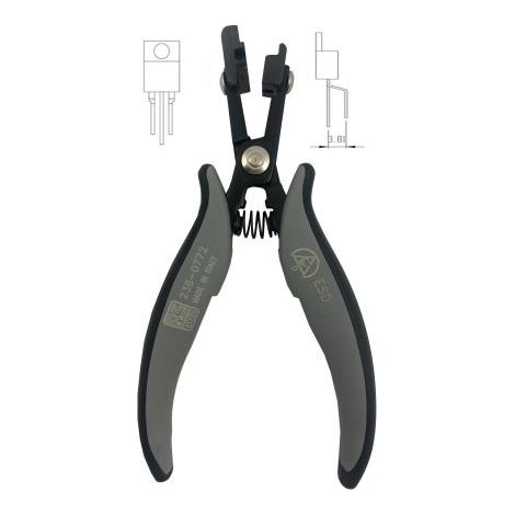 Pince de formage RS PRO, L. (hors tout) 158 mm, 1 pièce(s) ( Prix pour 1 )