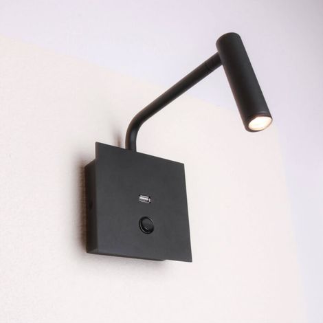 Praktische und moderne LED-Leselampe und integrierter USB-Anschluss - Miami (1/5)